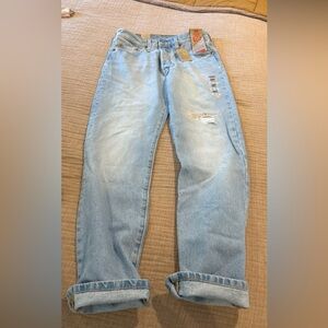 Levi's Women's Light Blue Boyfriend Jeans